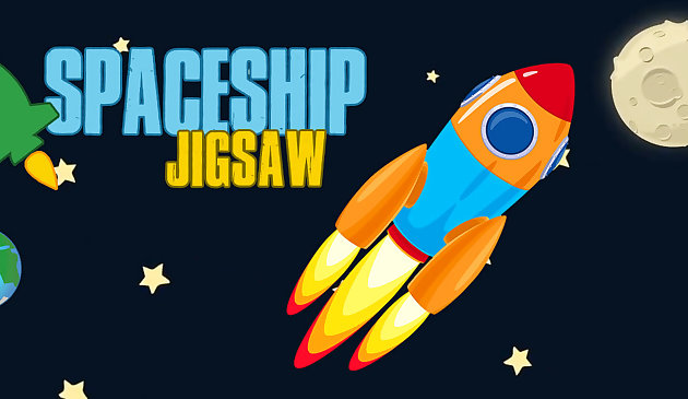 Jigsaw pesawat ruang angkasa