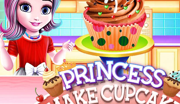 الأميرة جعل كعكة كأس