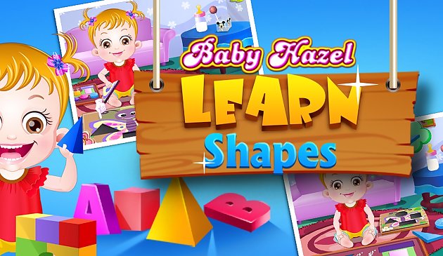 Малышка Хейзел изучает формы