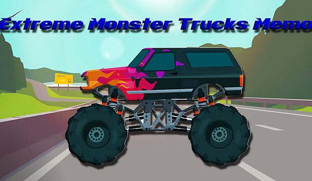Memória de caminhões monstros extremos
