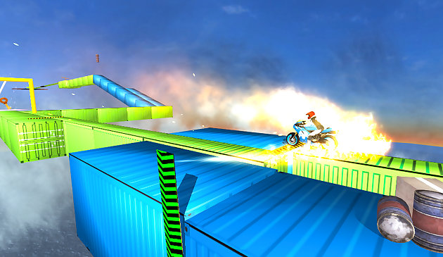 Невозможные трековые вызовы байка