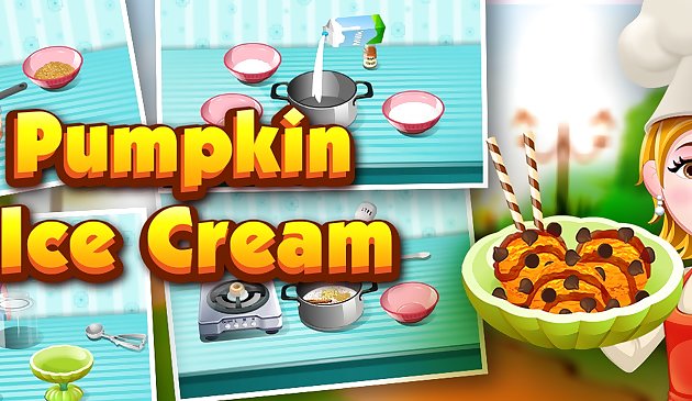 Тыквенное мороженое