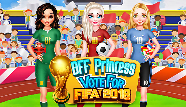 फुटबॉल 2018 के लिए Bff राजकुमारी वोट