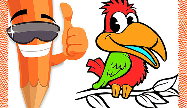 Раскраска птиц