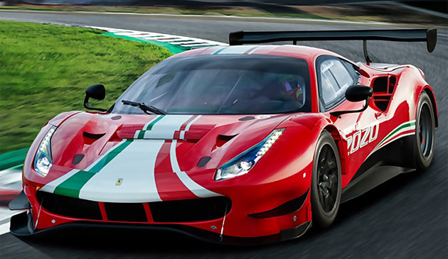 Головоломка Ferrari 488 GT3 Evo