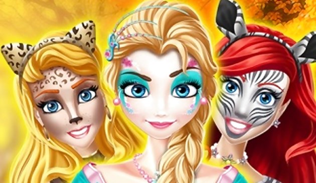 Раскраска лиц Центральный парк