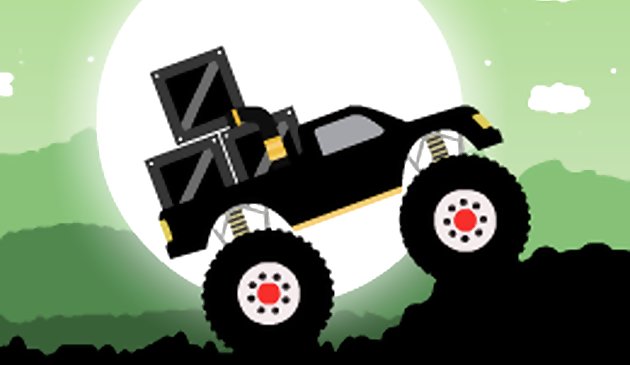 Лесная доставка монстр грузовика