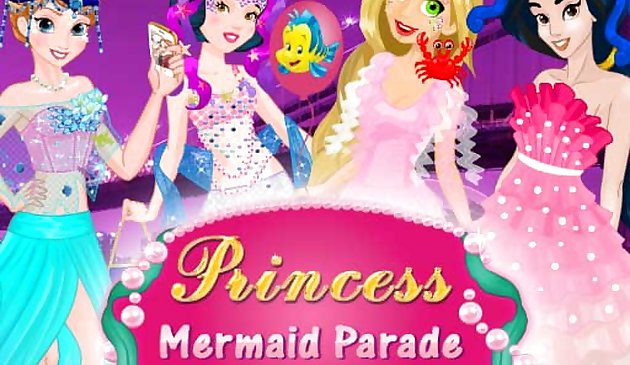Prinzessin Meerjungfrau Parade