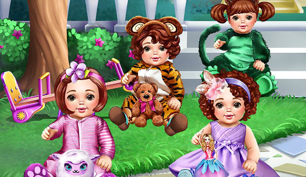 Одевалка детского сада