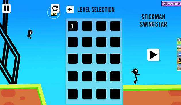 Стикмен звезда качелей