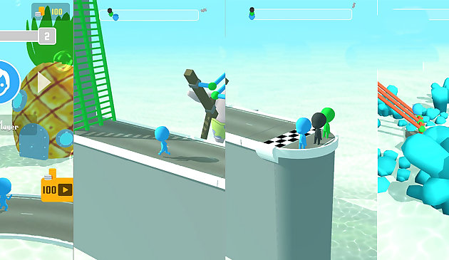 Забавная гонка 3Д 2019