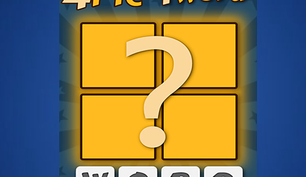 4 картинки 1 слово