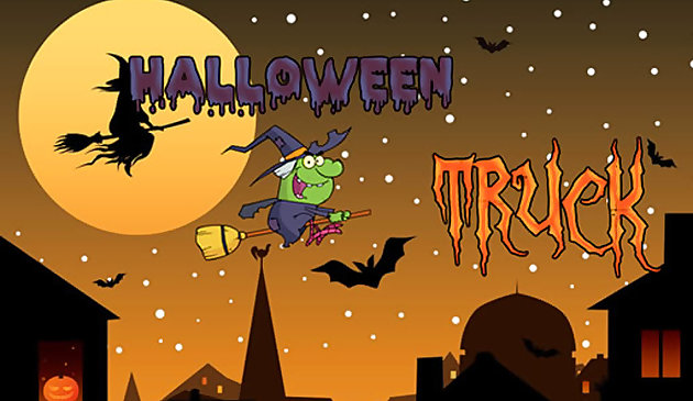 Хэллоуин грузовик пазл