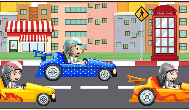 Гоночный пазл делюкс