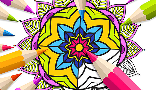 Мандала книжка раскраска