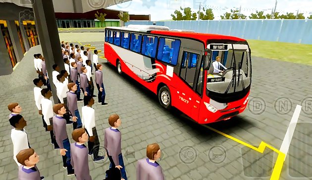 足球运动员巴士运输模拟游戏