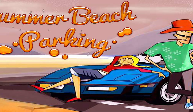 Летняя парковка на пляже