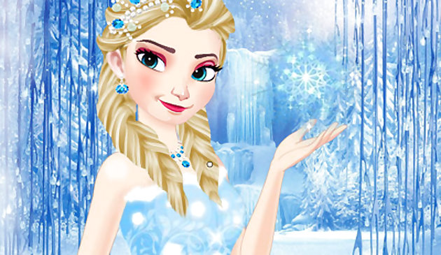 الجليد الملكة أزياء الشتاء!