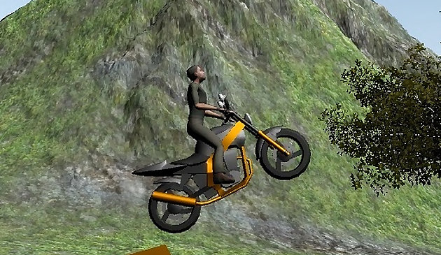 Гонщик грязевого байка