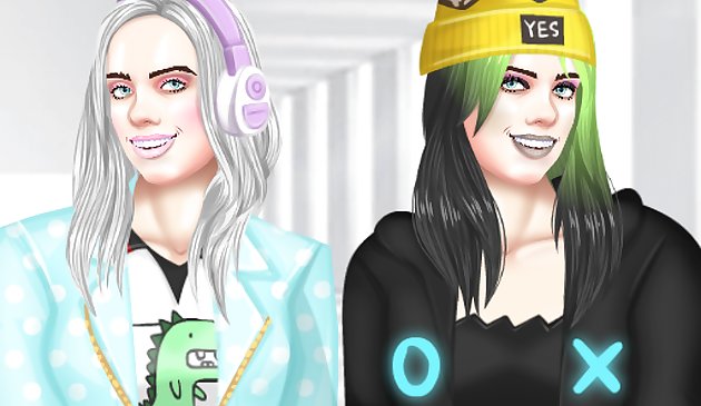 Макияж Билли Айлиш