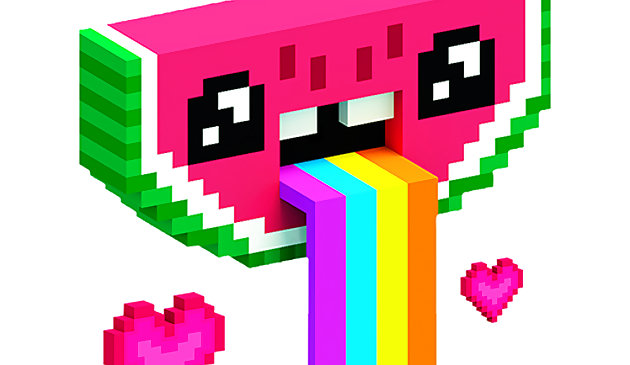 Раскрасьте по цифрам 3Д