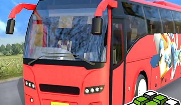 Симулятор индийского автобуса по горам 3Д