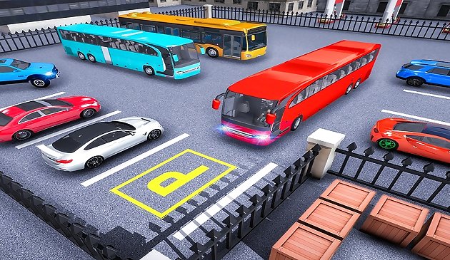 حافلة مدينة حافلة وقوف السيارات مغامرة محاكاة 2020