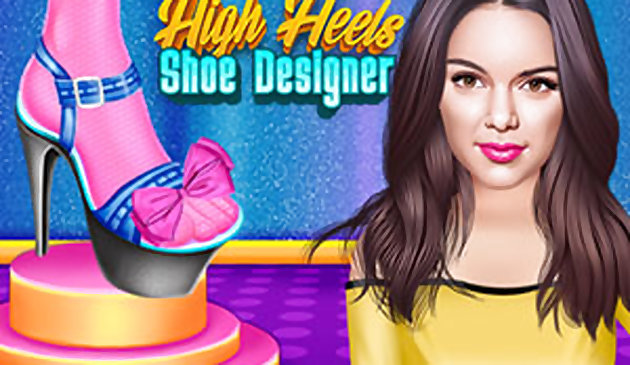 Designer di scarpe con tacchi alti