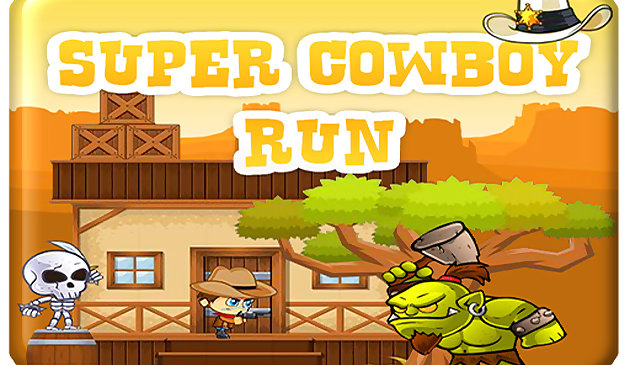 Бег супер ковбоя