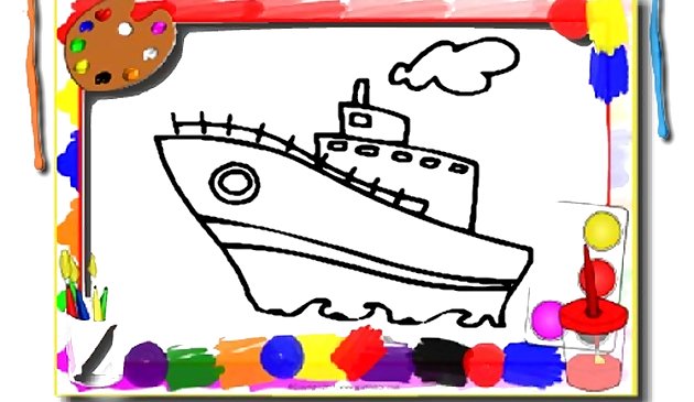 BTS время мультяшной раскраски