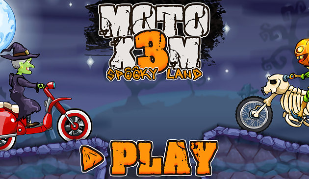 Moto X3M Spooky Land