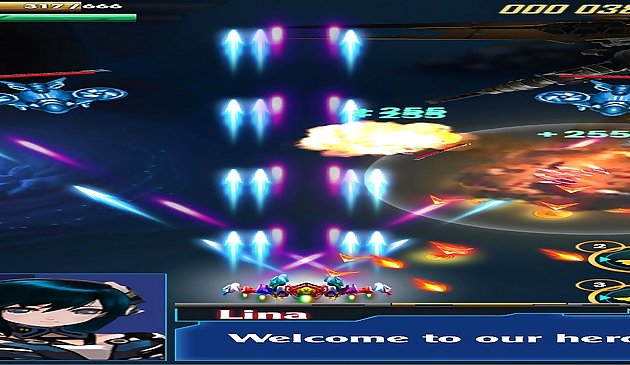 इन्फिनिटी युद्ध आकाशगंगा अंतरिक्ष शूटर खेल 2 डी