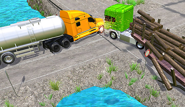 Внедорожный грузовик автоцистерна