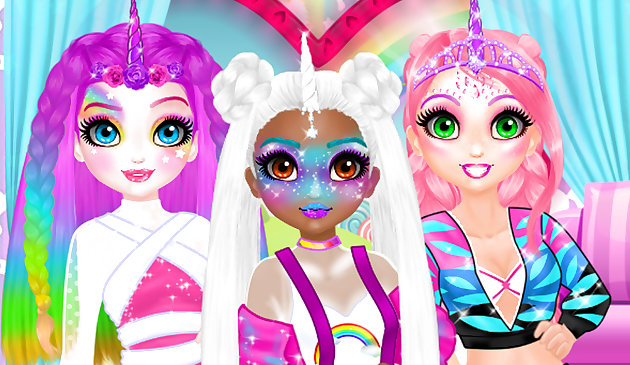 Мисс очарование: прически единорога