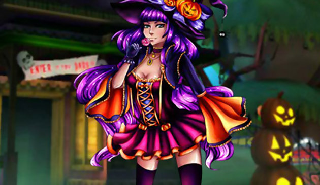 Vestido de Bruxa de Halloween!