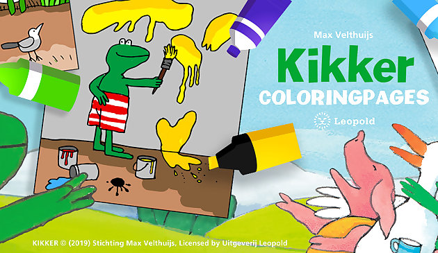 Coloring Kikker
