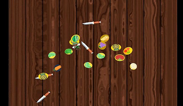 Фрукты нож вверх