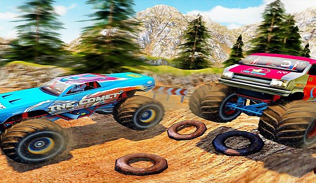 Монстр Грузовик: пустынная гоночная игра 3D 2019