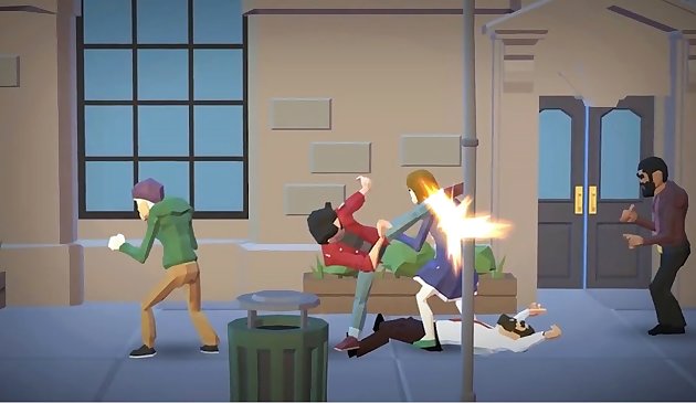 Город уличной борьбы банд