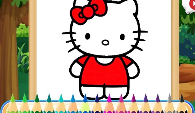 Coloring Kitty