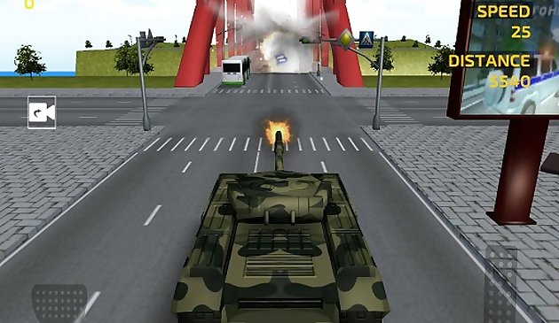 陆军坦克驾驶模拟游戏