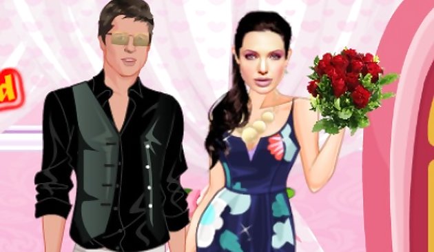 Angelina And Brad Romantic Date