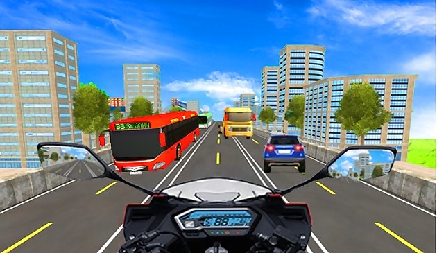 Порыв вождения мотобайка