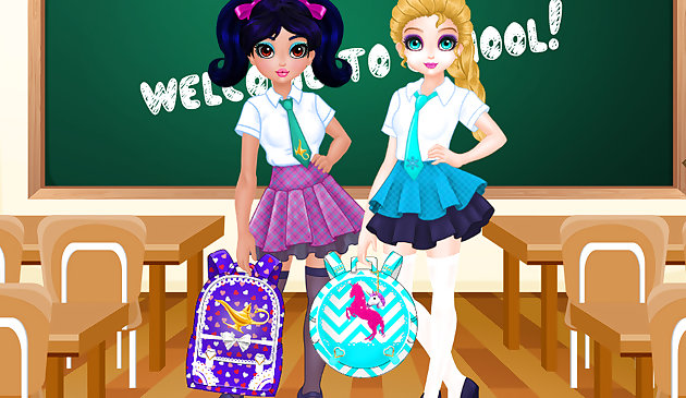Jacqueline und Eliza School Bag Design Contest