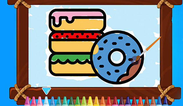 Boulangerie de coloriage pour enfants