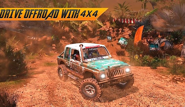 Off kalsada 4X4 Jeep Racing Xtreme 3D