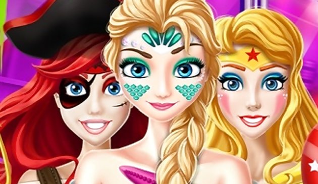 Хэллоуин вечеринка принцесс