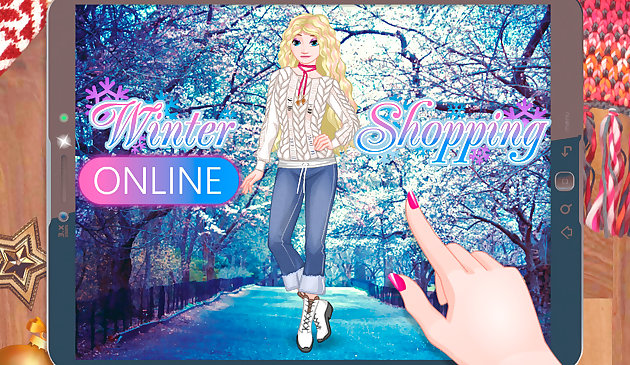 Зимний шоппинг принцессы онлайн