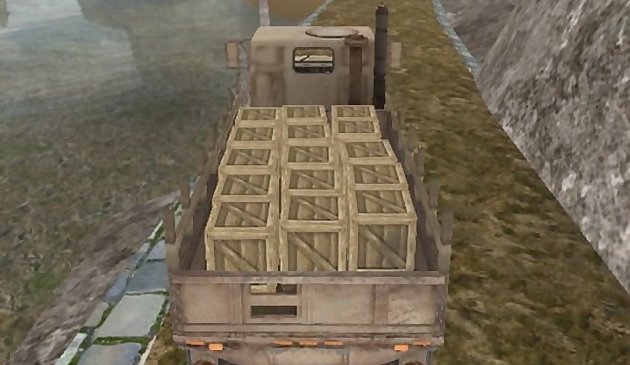 Армейский грузовой драйв - играть онлайн бесплатно : 3D : INFOX Games