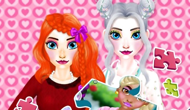 Пазл - такие разные принцессы